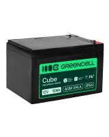  Greencell AGM VRLA 12V 12Ah maintenance-free battery for cash registers, toys, cameras (151x98.5x95mm), AGM12V12AH-H 
