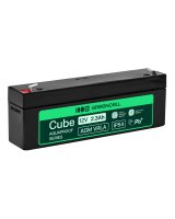  Greencell AGM VRLA 12V 2.5Ah maintenance-free battery for cash registers, toys, cameras (178x36x66mm), AGM12V2-3AH-H 