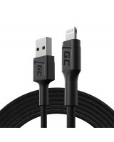  Green Cell Cable GC PowerStream USB-A - Lightning 200cm Quick charge Apple 2.4A, KABGC18 