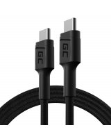  Green Cell Cable GC PowerStream USB-C - USB-C 120cm with Power Delivery (60W), 480 Mbps, Ultra Charge, QC 3.0, KABGC30 