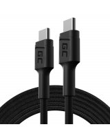  Green Cell Cable GC PowerStream USB-C - USB-C 200cm with Power Delivery (60W), 480 Mbps, Ultra Charge, QC 3.0, KABGC29 