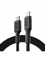  Green Cell Cable GC Power Stream USB-C - Lightning 100 cm with Power Delivery (Apple MFi Certified), KABGC07 