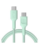  USB-C cable 1.2m 100W Greencell PowerStream Fast Charging PD Mint Green, KABGC100PS120MG 