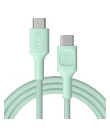  USB-C cable 2m 100W Greencell PowerStream Fast Charging PD Mint Green, KABGC100PS200MG 