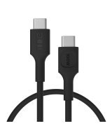  USB-C cable 0.3m 100W Greencell PowerStream Fast Charging PD Panther Black, KABGC100PS30PB 
