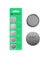  Greencell Blister 5x lithium battery CR2016 3V 80mAh for key fobs, watches, remotes, scales, X5CR2016 