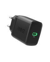  Greencell PowerSource Solo30 Charger USB C Black Power Adapter 30W Power Delivery, CHARB-GC-30C-B 