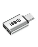  OTG adapter Greencell 2.4A USB-C to USB-A data transfer 480 Mbps 12W aluminum, ADGCCA1 