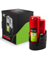  Green Cell Battery for Milwaukee M12 12V 3Ah Replacement Battery M12 B3 4932451388, PTML12V3 
