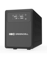  Green Cell Uninterruptible Power Supply UPS 800VA 500W with LCD Display PowerCore 12 VDC, UPSLPPC500 