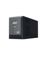  Uninterruptible Power Supply UPS Greencell 1500VA 900W PowerProof with LCD display, UPSLM900 