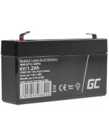  Green Cell AGM VRLA 6V 1.2Ah maintenance-free battery for the alarm system, cash register, toys, AGM52 