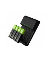  Set Green Cell GC VitalCharger and 4x batteries AA 2000mAh Ni-MH, GRSETGC01 