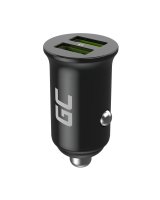  Green Cell Autoladegerät 36W GC PowerRide Nano36 mit 2x USB-A Ultra Charge Schnellladung, CADM-GC-36AA 