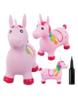  Bērnu gumijas lēcējs VIENRADZIS, ar pumpīti 