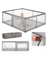  Bērnu rotaļu laukums, manēža 150 x 200 x 68 cm - pelēks B02.008.0.1 