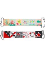  Mīkstā grāmatiņa divpusējā UNDER THE SEA BabyOno 1563 