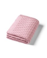  Adīta kokvilnas sega 75x100 cm BabyOno 1647/01 pink 