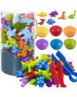  Montessori skaitīšanas apmācība: dinozauri 56 el. (22496) 