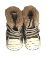  Zīdaiņu zābaciņi WINTER 32416 brown-izpārdošana 