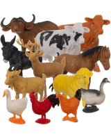  Fermas dzīvnieku figūru komplekts 24854 (farm) 