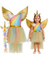  Kostīms VIENRADZIS (Unicorn) 3 el. 122-128 cm 26675 