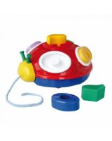  Attīstošā rotaļlieta BIZ-BIZ MĀRĪTE ar riteņiem NINA 0115 