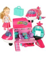  Lidmašīna ar lelli un aksesuāriem KX3036 