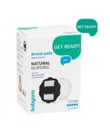  Krūštura ieliktņi BLACK 24 gab. BabyOno 298/02 