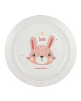  Šķīvis plastmasas CUTIE ANIMALS 4/411 pink2 