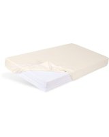  Palags trikotāžas mitrumnecaurlaidīgs 160x80 cm BEIGE (4272) 