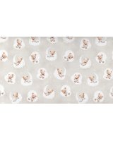  Apmale BEARS in CLOUDS beige 360 cm 