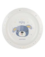  Šķīvis plastmasas CUTIE ANIMALS 4/411 blue2 