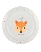  Šķīvis plastmasas CUTIE ANIMALS 4/411 orange 