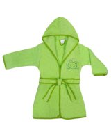  Halāts frotē Green Frog 104/110 cm (44689) AKCIJA 