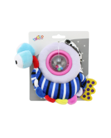  Plīša GLIEMEZĪTIS ar grabuli 18 cm 4935 