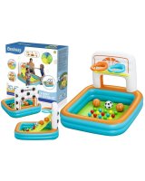  Piepūšamais spēļu laukums daudzfunkcionālais Bestway 52728 