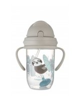  Krūze ar salmiņu un svērteni EXOTIC Canpol 56/606 grey 