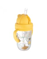  Krūze ar salmiņu un svērteni EXOTIC Canpol 56/606 yellow 