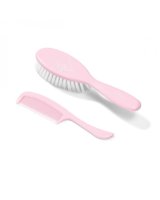  Matu suka un ķemme SUPER SOFT&ULTRA THIN BabyOno 569/03 pink 