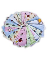  Autiņš flaneļa ar zīmējumu 70x80 cm (4105) 