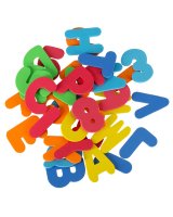  Mīkstie burti un cipari 36 gab. KX7221 