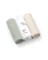  Muslīna autiņi, krokainie, 3 gab. SUPER SOFT 828/04 