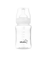  Pudele ar plato kakliņu 240 ml A0107 