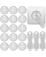  Aizsargkorķi el. rozetēm WHITE 15 gab. 19223 