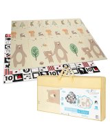  Saliekams izglītojošs paklājiņš SMALL BEAR 150x200 cm BL124 [A] 