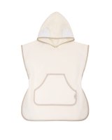  Pončo frotē ECRU BL184-izpārdošana 