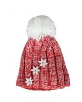  Cepure ''DANA'' adīta ar pomponu (50-53 cm) [A] 