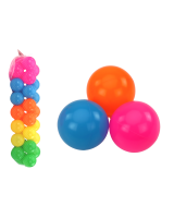  Krāsainu bumbiņu komplekts 7 cm 30 gab. 03649 