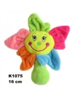  Rotaļlieta-puķīte ar grabuli 16 cm K1075 